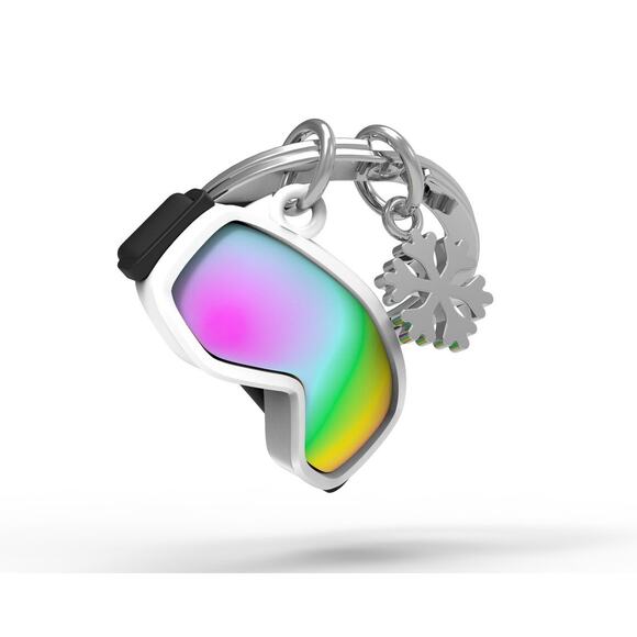 Metalmorphose Ski Goggles Keychain in Gift Box - Picture 1 of 4